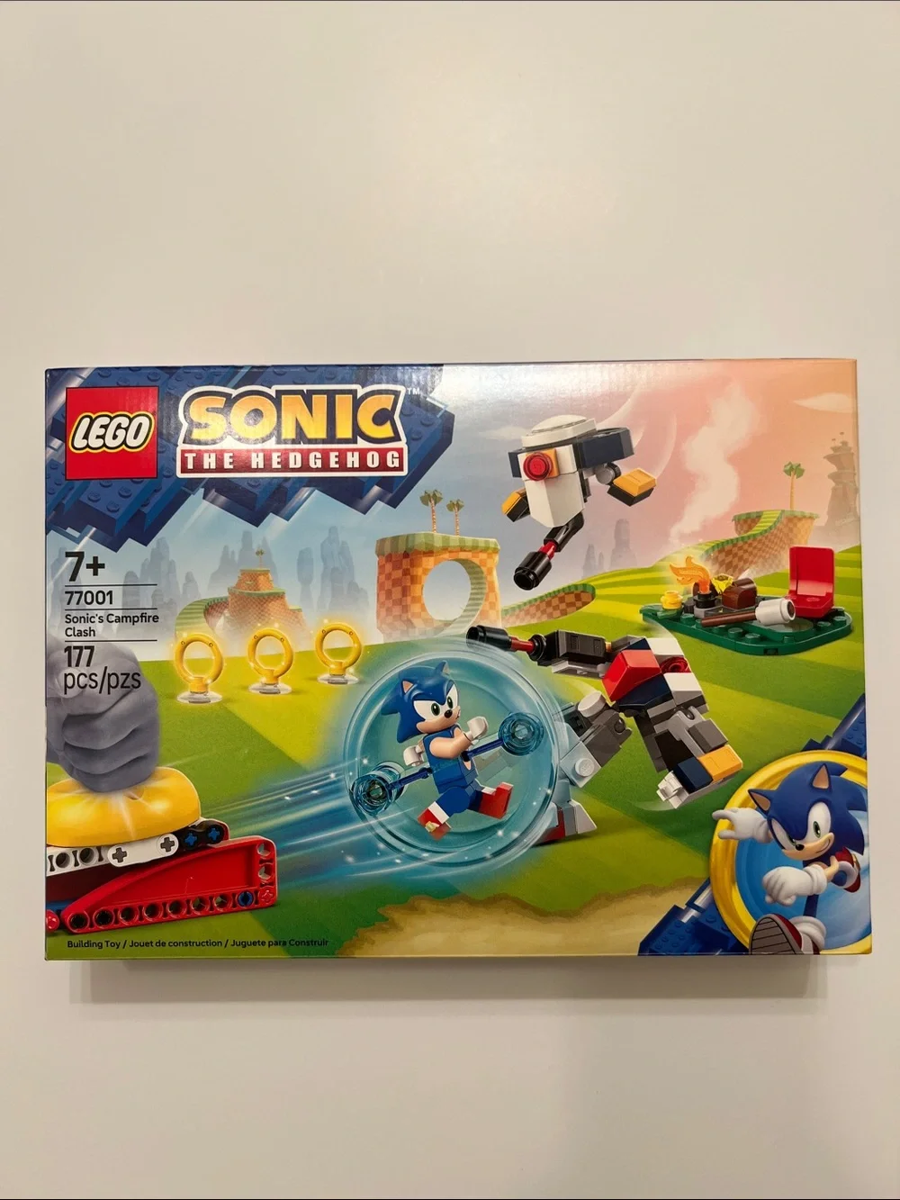 Lego Sonic The Hedgehog Sonic’s Campfire Clash, LEGO 77001, New, Sealed
